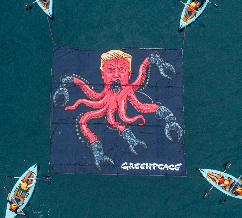 Trump: Monstruo de las profundidades